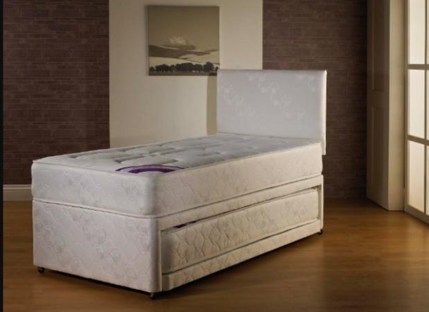 Image 1 of New Trundle Bed with Mattress -Free Delivery Nationwide