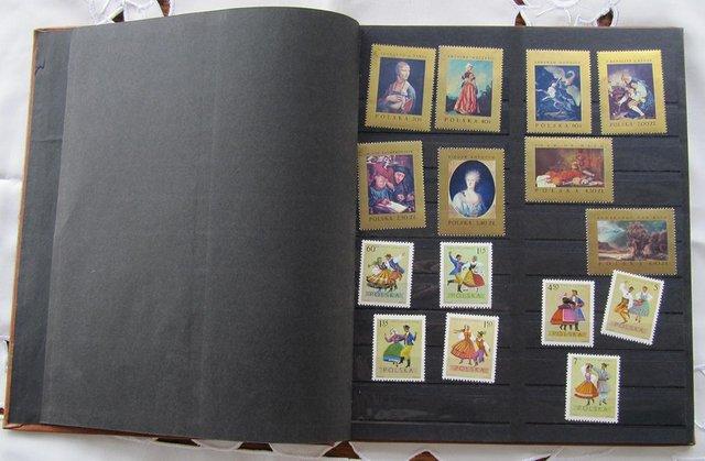 Image 2 of High quality 'Polish' stamps housed in a purpose made album