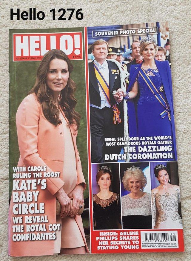 Preview of the first image of Hello Magazine 1276 - Dazzling Dutch Coronation - Souvenir.