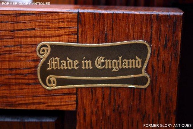 Image 50 of OLD CHARM TUDOR OAK CANTED HALL TABLE CABINET CUPBOARD STAND