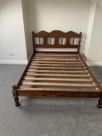 Image 2 of Double bed with mattress