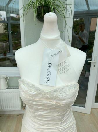 Image 13 of Wedding Dress by designer Ian Stuart size 12