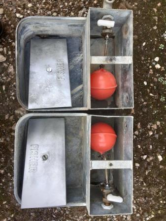 Image 1 of Fisher 9ltr drinking troughs, ideal for sheep, goats, cattle