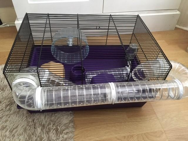 Preview of the first image of Medium Hamster Cage in very good condition.
