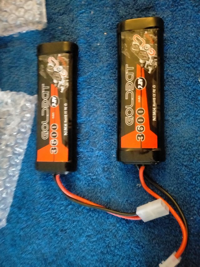 Preview of the first image of Goldbat batteries 3600 mah 7.2 ah.
