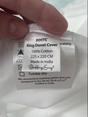 Image 2 of Luxury King Size Duvet Cover & Pillow Cases