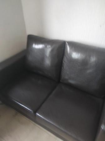 Image 1 of Sofa 2 seater faux leather