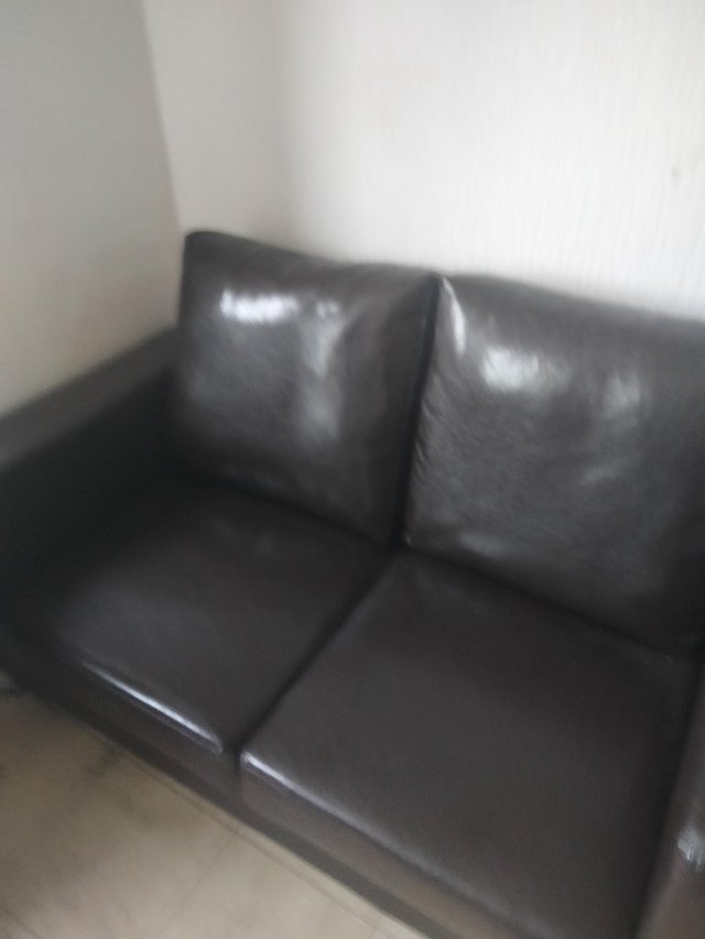 Preview of the first image of Sofa 2 seater faux leather.