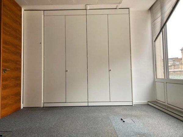Image 13 of Lockable 4 door white office tall double cupboards/storage