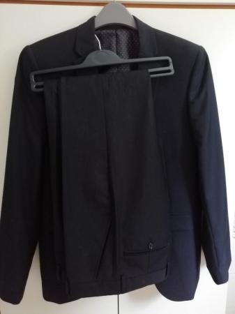 Image 2 of Black Suit - worn once to school prom