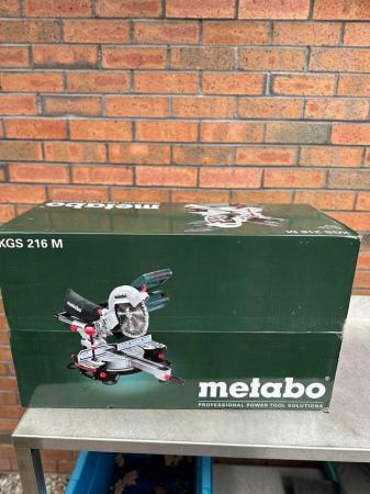 Image 3 of New in the box Metabo KGS compound mitre saw