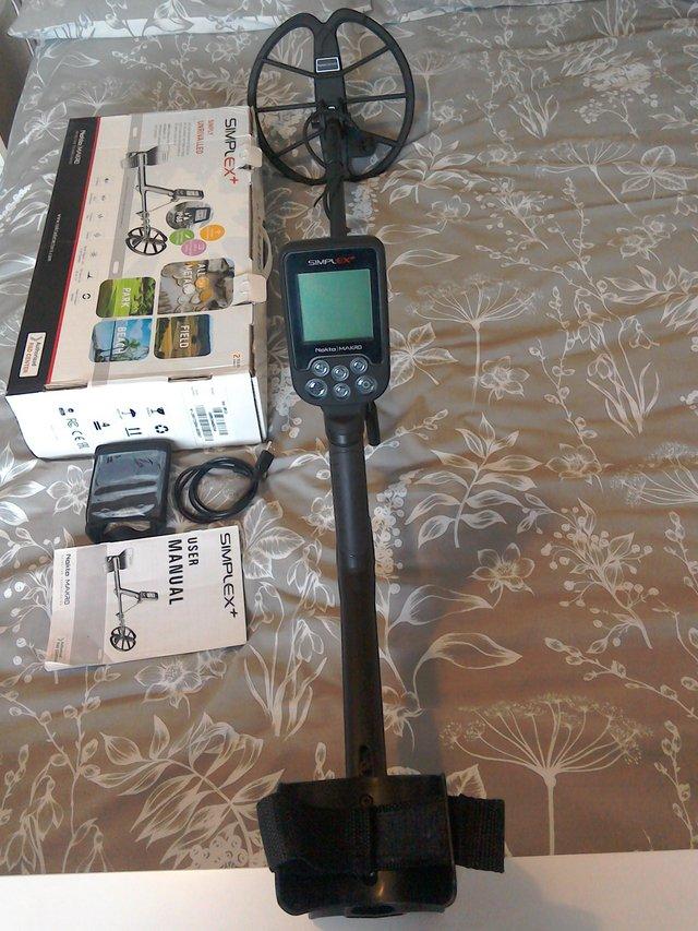 Preview of the first image of SOLD SOLD METAL DETECTOR, NOKTA MAKRO SIMPLEX PLUS SOLD.