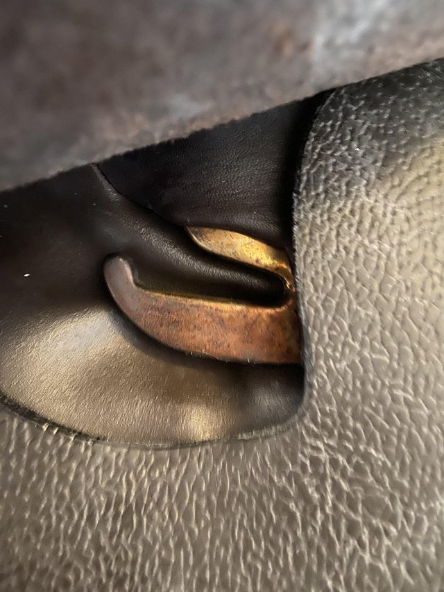Preview of the first image of 16.5” Brown Show Saddle Like New.