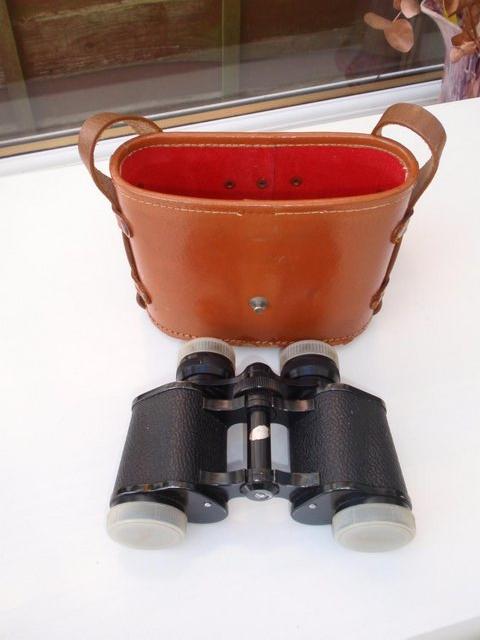 Preview of the first image of Vintage 1960's TOHYOH Tokyo Binoculars with case.
