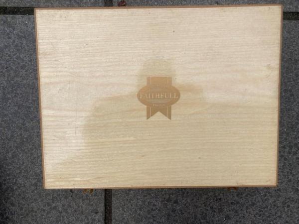 Image 3 of Wooden box of  faithfull tools