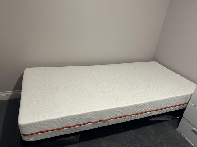 Preview of the first image of Comfortzone Memory Zoned Single Mattress.