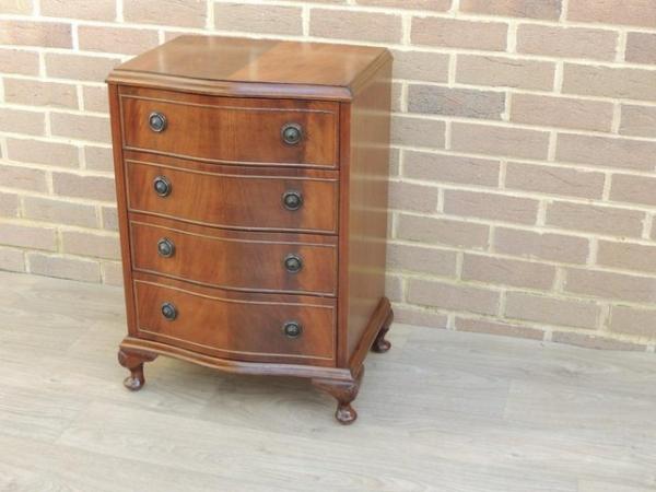 Image 6 of Queen Anne Vintage Side Chest (UK Delivery)