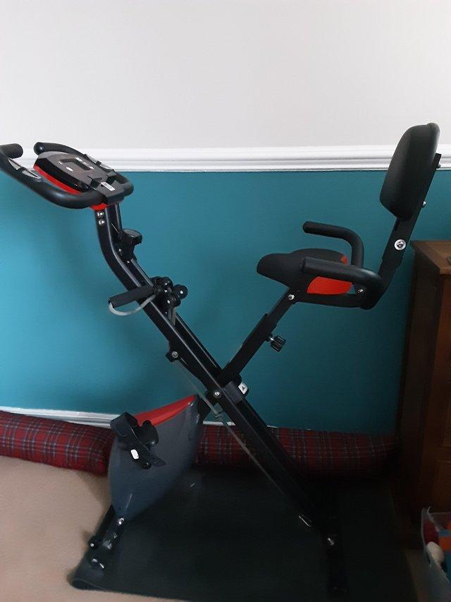 Preview of the first image of Sportstech Exercise bike..