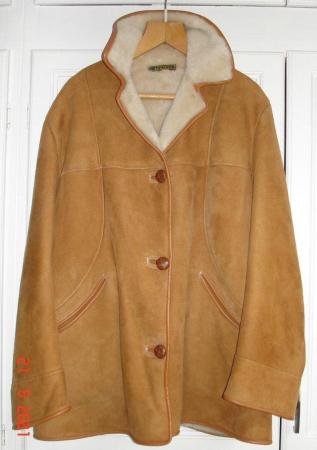 Image 1 of Genuine Nurseys 3/4 Length Ladies Sheepskin coat