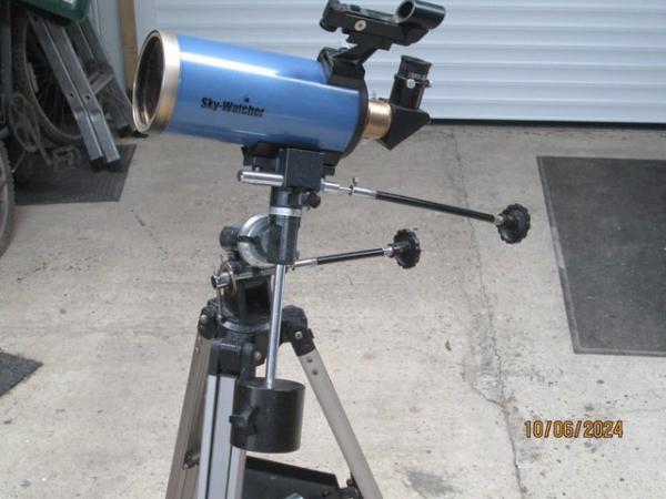 Image 3 of Sky Watcher Telescope with spare lens