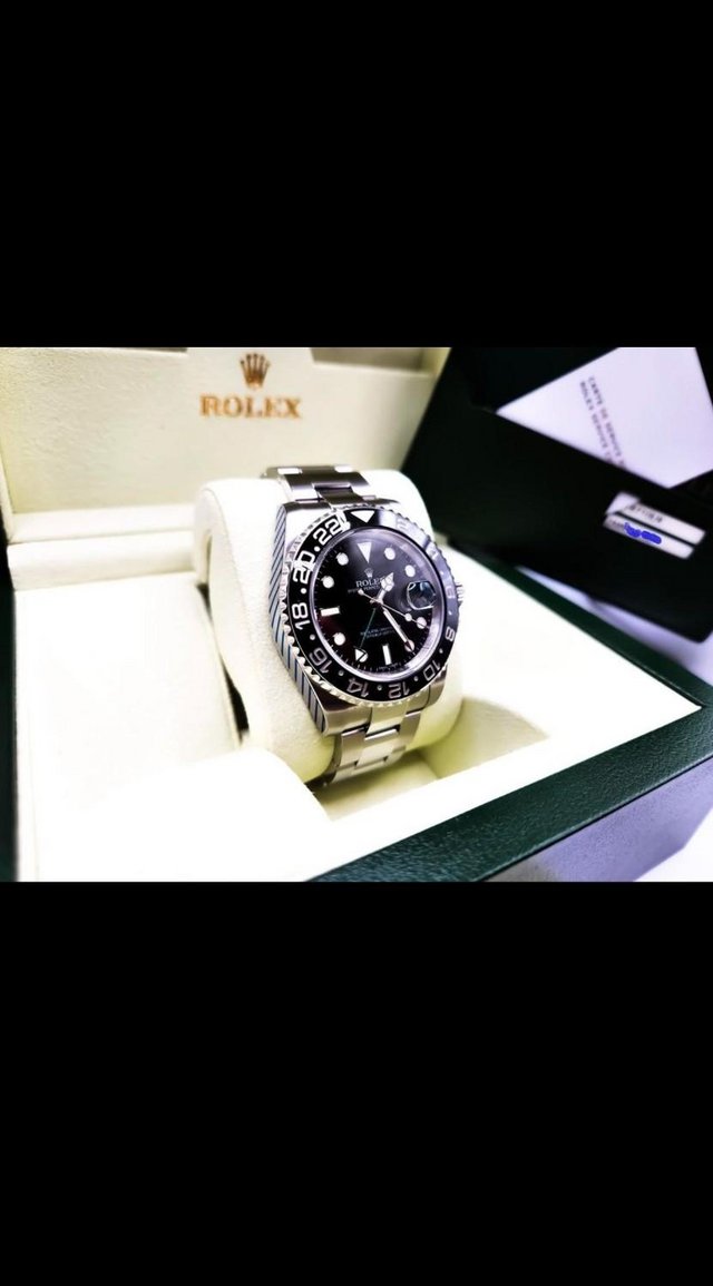 Preview of the first image of Genuine Rolex GMT Master II 116710LN - Service in Jan-2024.
