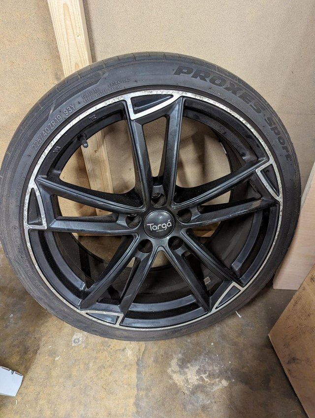 Preview of the first image of Targa TG3 alloy wheels...