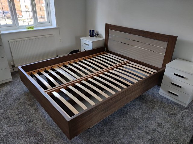 Preview of the first image of Kingsize bed frame for sale.
