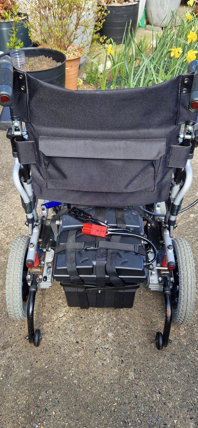 Preview of the first image of Electric Wheelchair - Travelux Corrado 20.