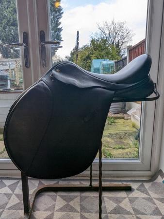 Image 2 of Black Country GPX 16.5" W Havana saddle for sale