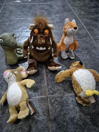 Image 2 of Set of Gruffalo cuddly figures all 5 characters