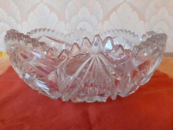 Image 3 of Lead Crystal Bowl by Riihimaki of Finland
