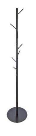 Image 1 of Contemporary black coat stand