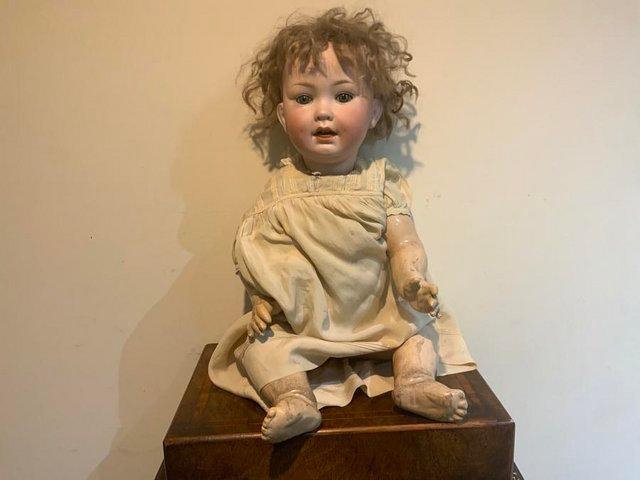 Preview of the first image of Vintage Doll rare maker circa 1890's.
