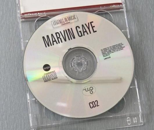 Image 10 of Marvin Gaye 2 fisc album of live recordings.  17 tracks.