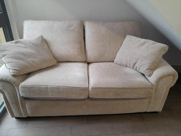 Image 1 of Free 2 seater sofa cream