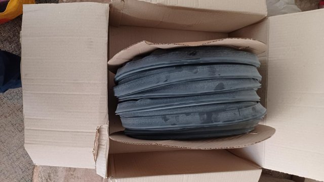 Image 1 of VP2 Double Glazing Rubber Window Seal Strip Coil 50m boxed a