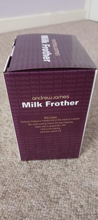 Image 2 of brand new boxed andrew james milk frother with free postage