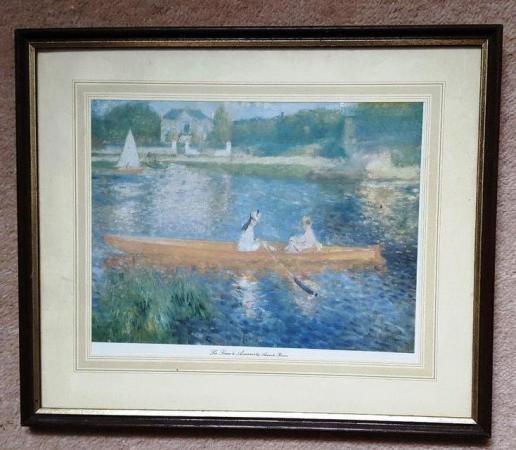 Image 1 of Framed Renoir and Monet prints