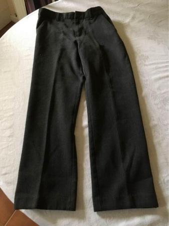 Image 1 of Boys Grey School Trousers