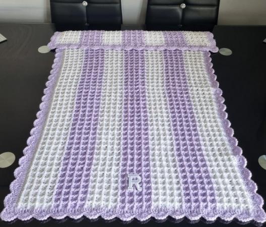 Image 1 of Crochet Baby blanket, handmade