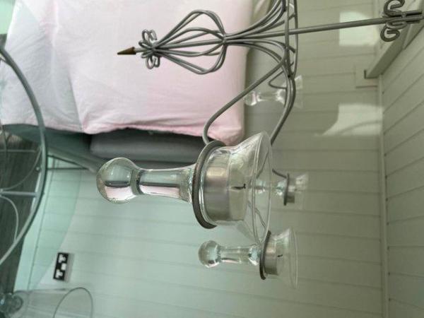 Image 1 of Metal Candelabra with 8 arms (non electric)