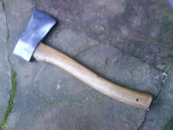 Image 3 of spear-jackson no1.sheffield .axe.vintage.15&quot;long.for ki