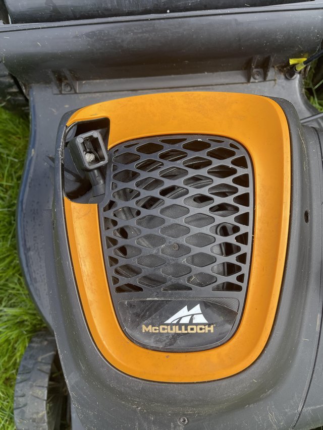 Preview of the first image of McCulloch petrol lawnmower.