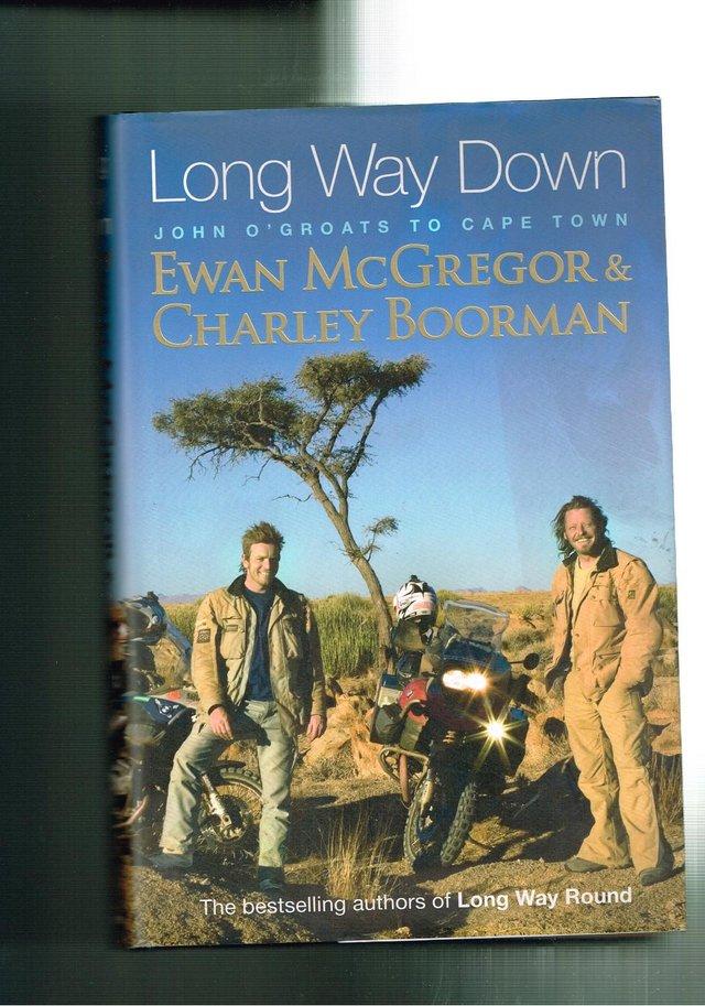Preview of the first image of LONG WAY DOWN - EWAN MCGREGOR & CHARLEY BOORMAN.