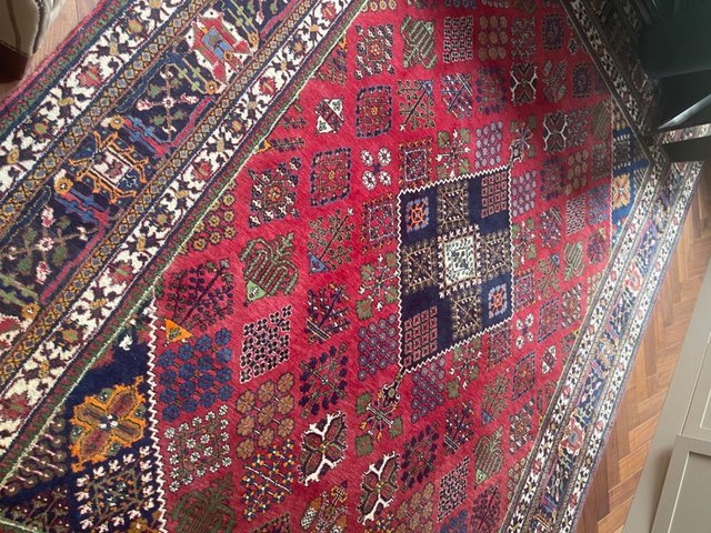 Preview of the first image of Beautiful large wool rug for sale.