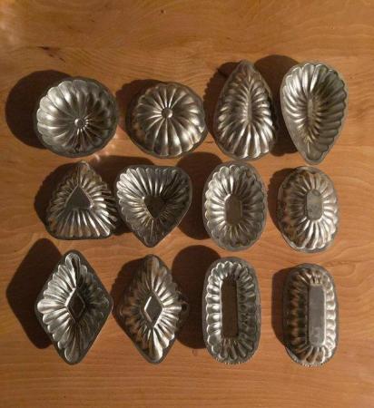 Image 3 of Vintage metal tart pans (tins).