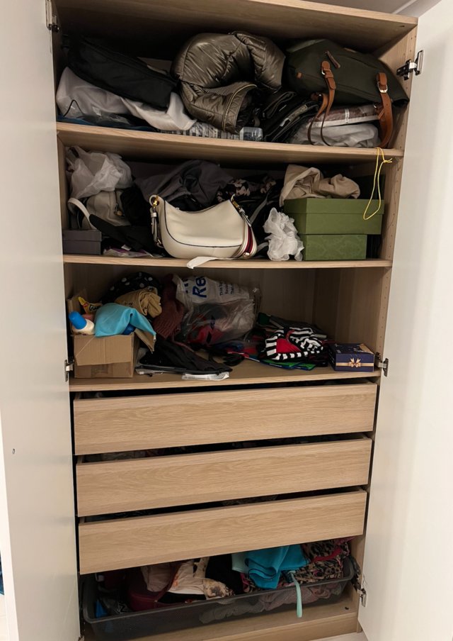 Preview of the first image of IKEA PAX Wardrobe unit in very good  condition.