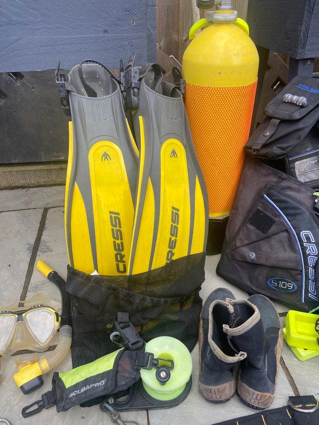 Preview of the first image of Scuba Diving Kit Everything shown!.