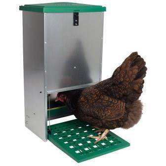 Preview of the first image of Poultry Treadle Feeder - various sizes available.