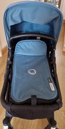 Image 2 of Bugaboo Buffalo bassinet/pushchair & accessories Blue